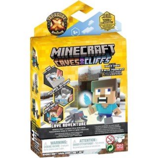 Figurine - Minecraft Claves & Cliffs Adventure World - Trésor X MOOSE