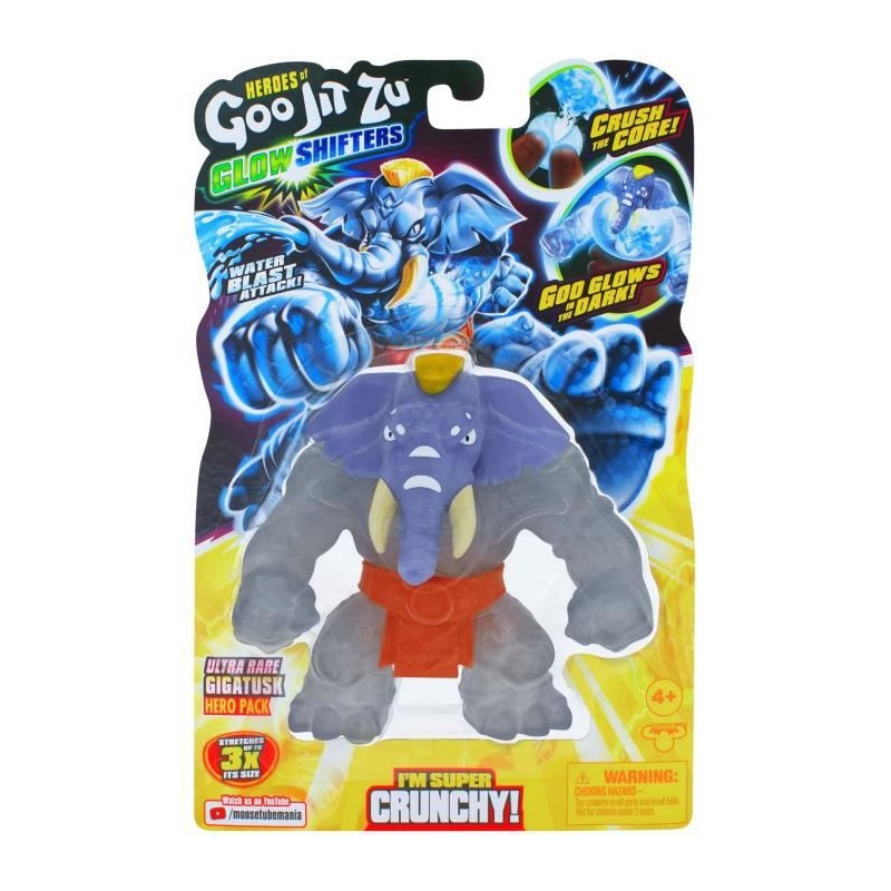 Figurines 11cm Glow Shifters - Goo Jit Zu Saison 5 MOOSE TOYS