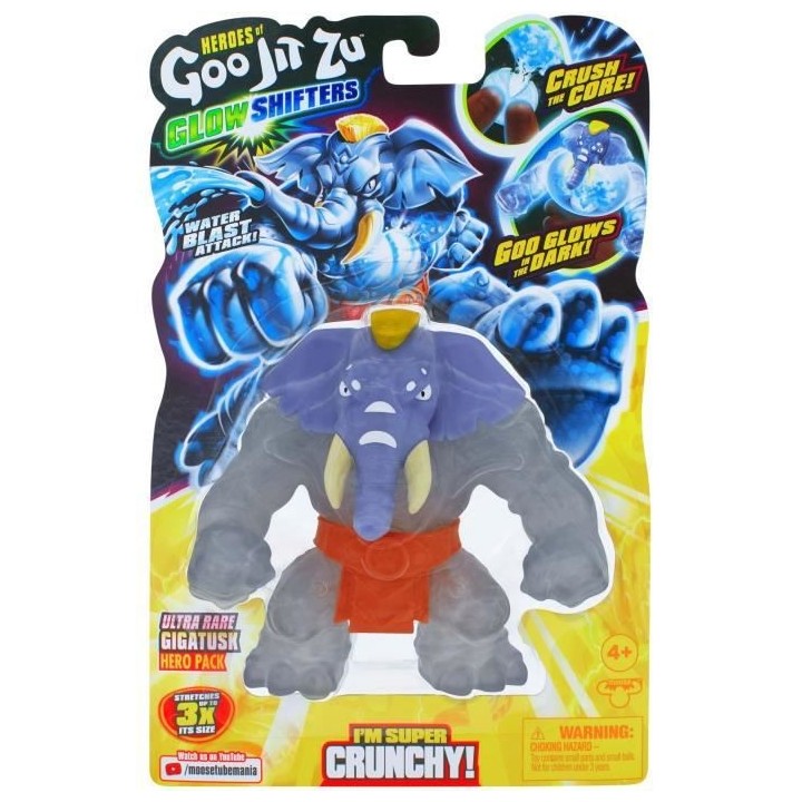 Figurines 11cm Glow Shifters - Goo Jit Zu Saison 5 MOOSE TOYS