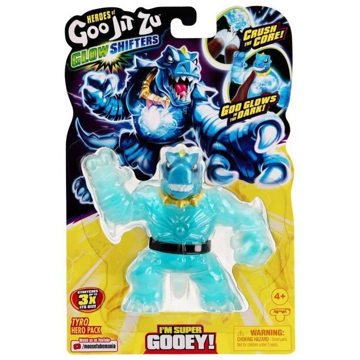 Figurines 11cm Glow Shifters - Goo Jit Zu Saison 5 MOOSE TOYS