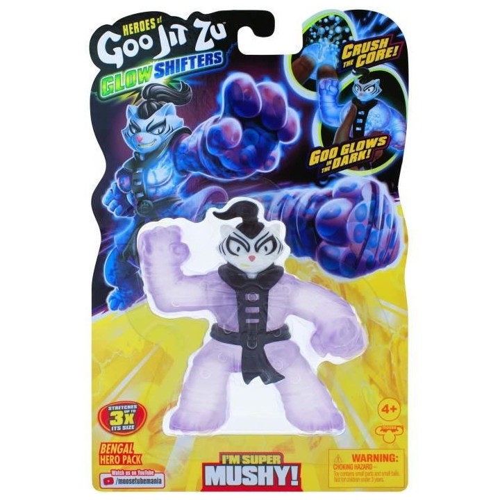 Figurines 11cm Glow Shifters - Goo Jit Zu Saison 5 MOOSE TOYS