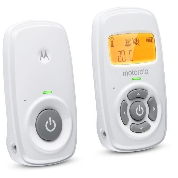 Ecoute bébé AM24 AUDIO DECT ECRAN 1,5 300m - Temperature - Talkie wa
