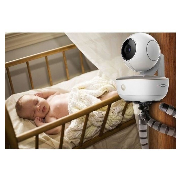 Ecoute bébé VM855 CONNECT WIFI SUR TEL + ECRAN 5 - Cam motorisé a d