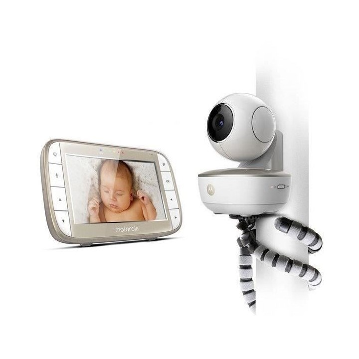 Ecoute bébé VM855 CONNECT WIFI SUR TEL + ECRAN 5 - Cam motorisé a d