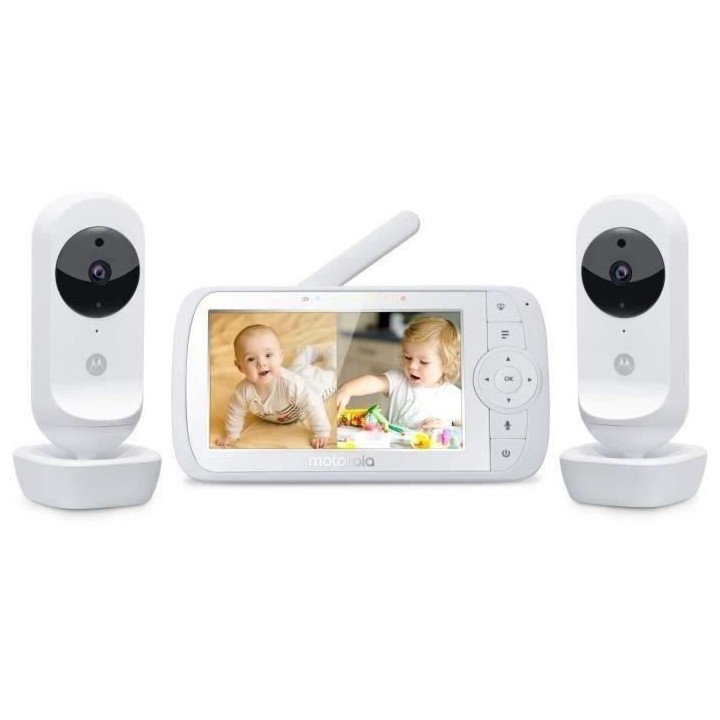 Ecoute bébé VM 35 T 2 CAM VIDEO MAX ECRAN 5avec 2 camera Zoom - Ecra