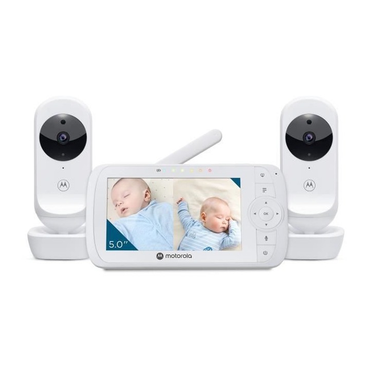 Ecoute bébé VM 35 T 2 CAM VIDEO MAX ECRAN 5avec 2 camera Zoom - Ecra