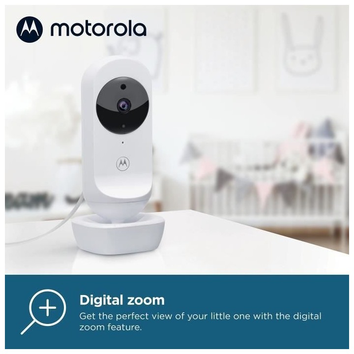 Ecoute bébé VM 35 T 2 CAM VIDEO MAX ECRAN 5avec 2 camera Zoom - Ecra