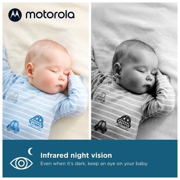 Ecoute bébé VM 35 T 2 CAM VIDEO MAX ECRAN 5avec 2 camera Zoom - Ecra