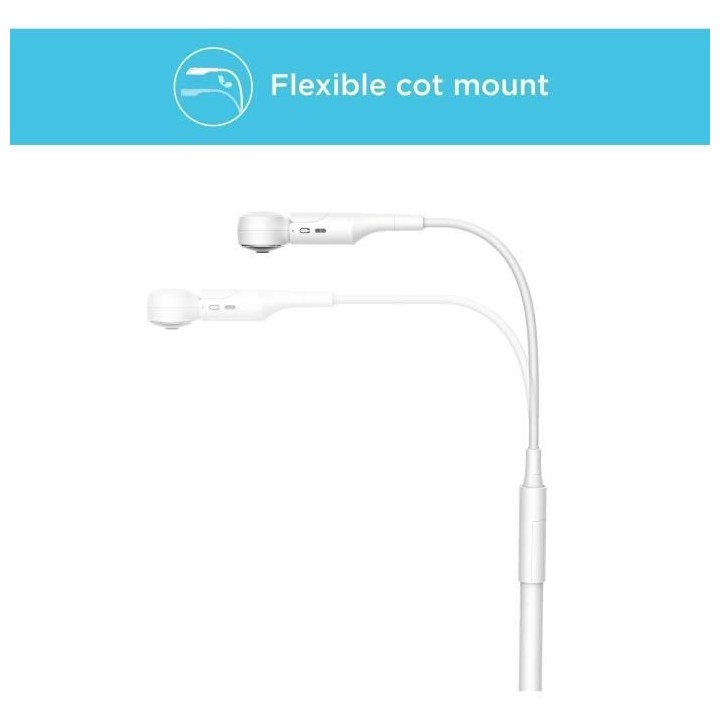 Ecoute bébé VM 65 CONNECT 2EN1 WIFI SUR TEL + VIDEO ECRAN 5 avec pie