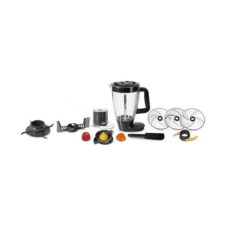 MOULINEX FP827E10 Robot multifonction Blender Mixeur 6 vitesses Sécur