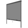 Moustiquaire de fenetre L160 x H170 cm en aluminium gris anthracite - Recoupable en largeur et hauteur