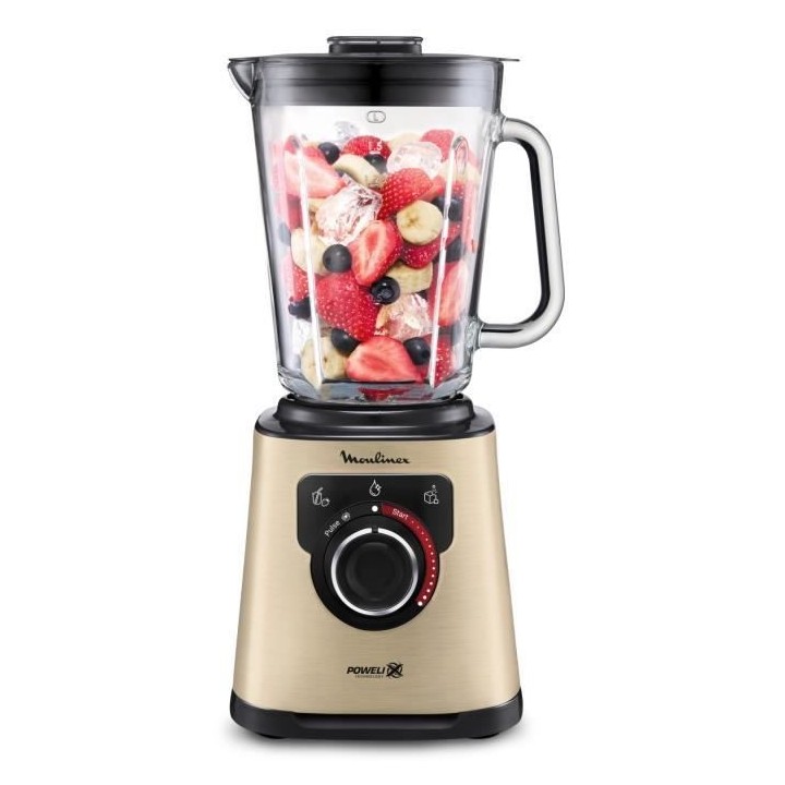 MOULINEX LM871A10 Blender Mixeur 1200 W Puissant Capacité utile 1,5 L