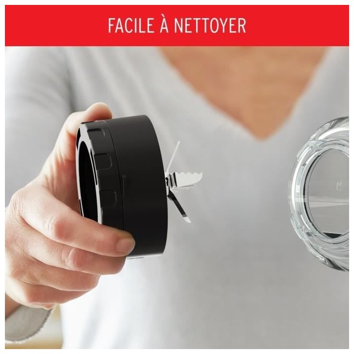 MOULINEX LM871A10 Blender Mixeur 1200 W Puissant Capacité utile 1,5 L