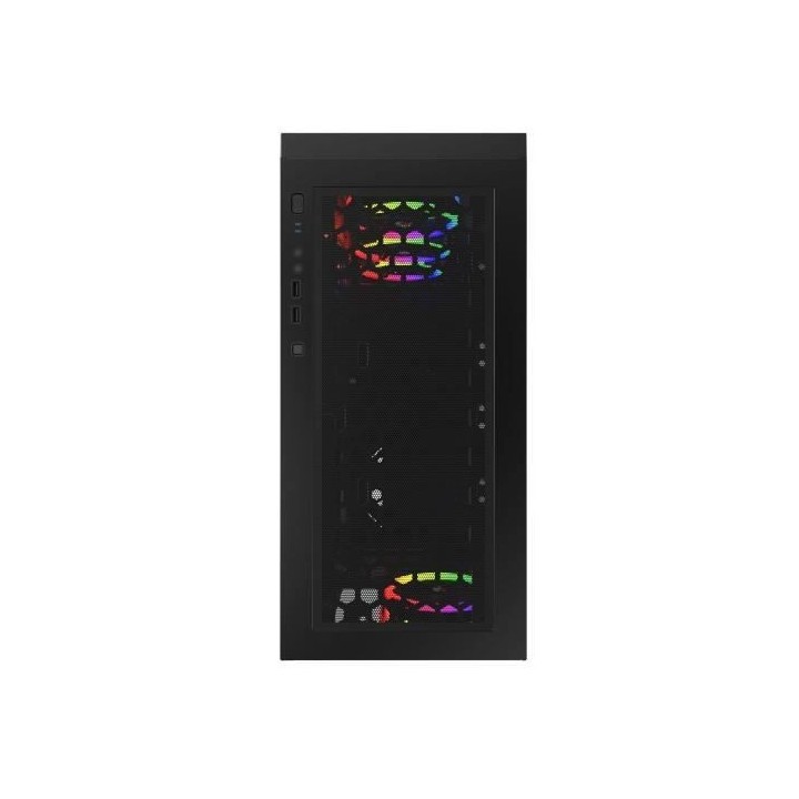 MRED - Boîtier PC Gamer ATX - RGB Black Destroyer Gamma-G