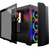 MRED - Boîtier PC Gamer ATX - Noir RGB Dream Eyes