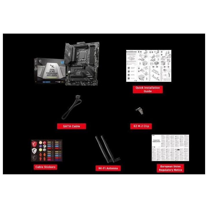 Carte mere - MSI - MAG B760 TOMAHAWK WIFI DDR4