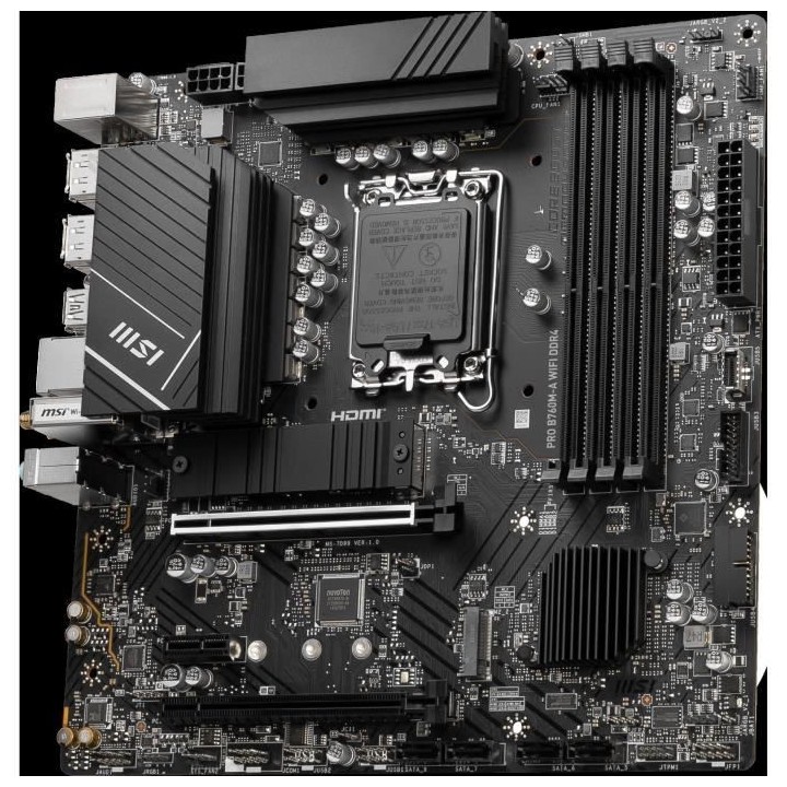 Carte mere - MSI - PRO B760M-A WIFI DDR4