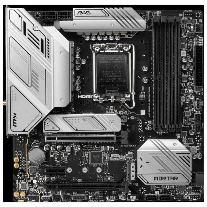 Carte mere - MSI - MAG B760M MORTAR WIFI DDR4