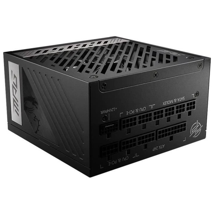 Bloc d'alimentation - MSI - MPG A850G PCIE5 - 850V - 50~60 Hz