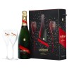 Coffret Champagne Mumm Cordon Rouge + 2 flûtes