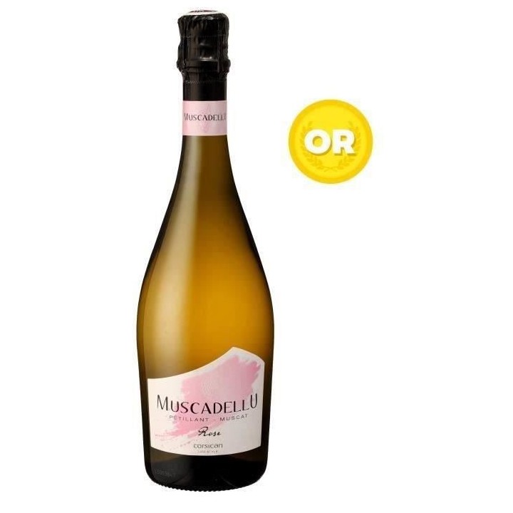 Muscadellu Muscat Pétillant Rosé