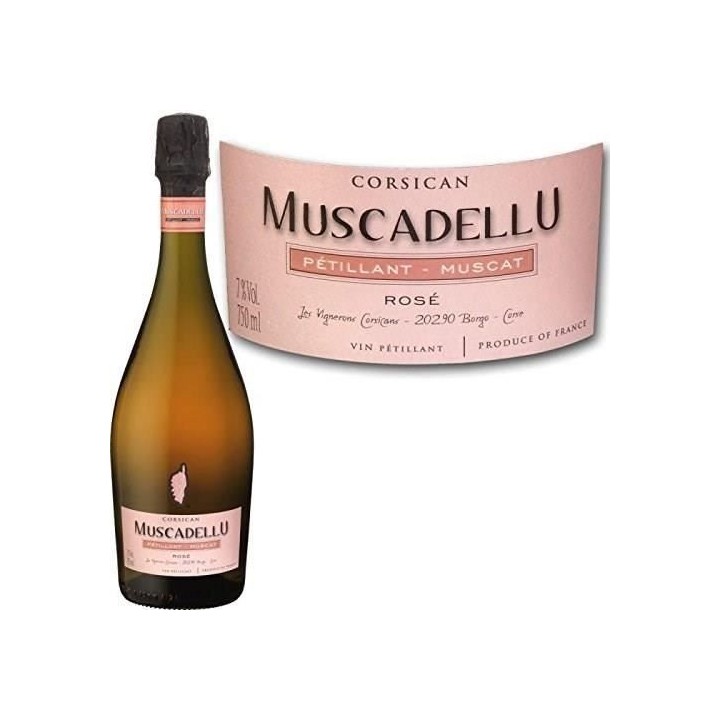 Muscadellu Muscat Pétillant Rosé