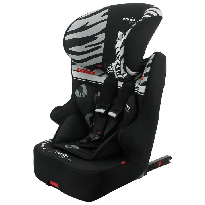 Siege auto NANIA RACER - Isofix - Groupe 1/2/3 (9-36Kg) - Tetiere rég