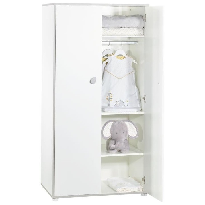BABYPRICE CLEO armoire 2 portes