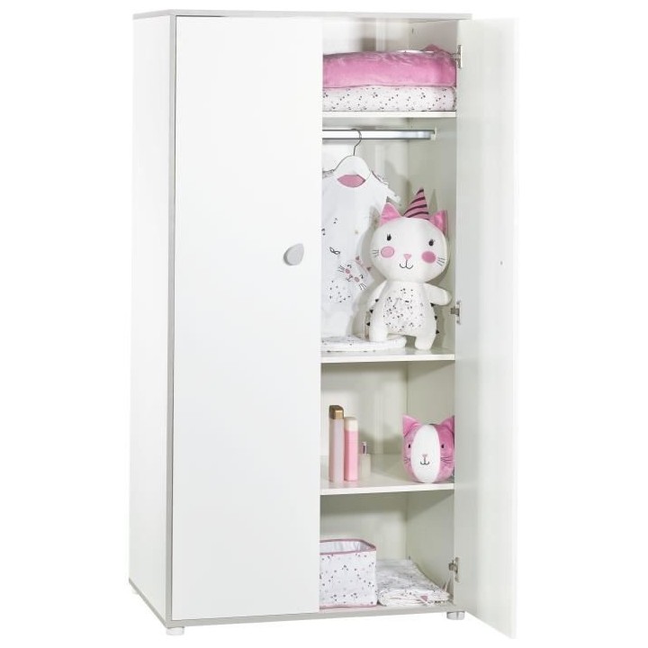 BABYPRICE CLEO armoire 2 portes