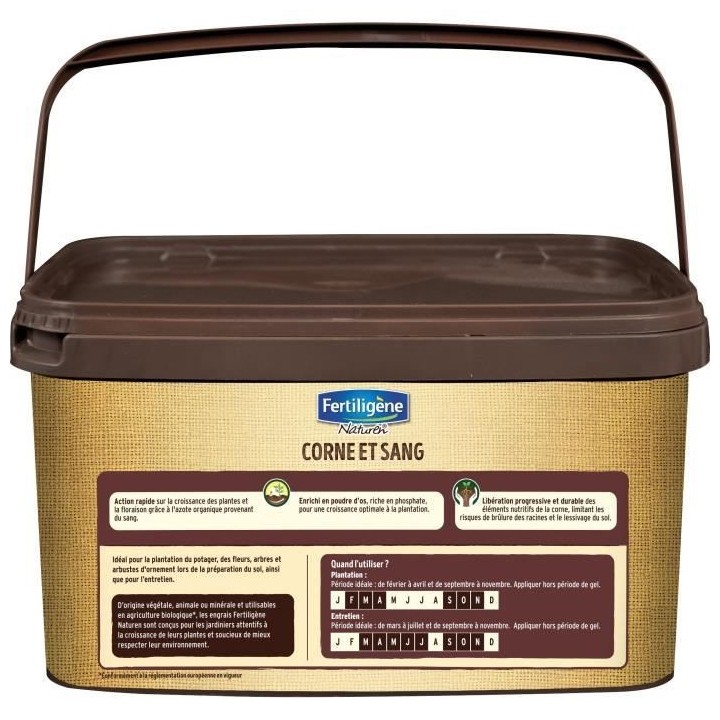 NATUREN engrais corne sang - 3 kg