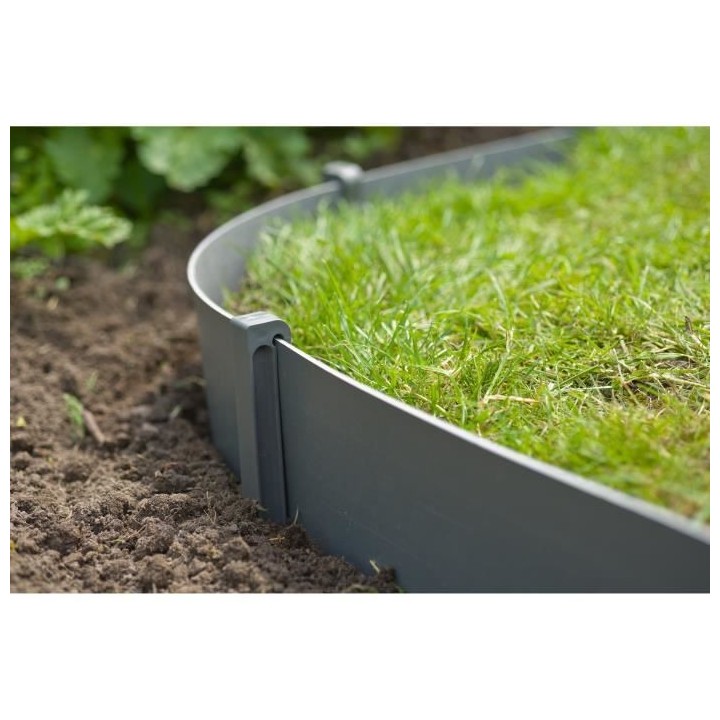 NATURE Sachet de 10 ancres pour bordure de jardin en polypropylene - H