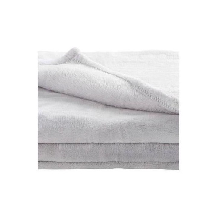 DOMIVA Couverture Microdoux - 100 x 150 cm - Uni - 320 g/m² - Microfi