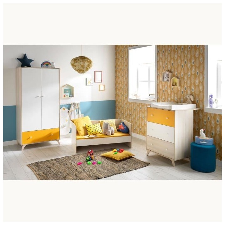 BABY PRICE YUZU Lit bébé évolutif 60 x 120 cm