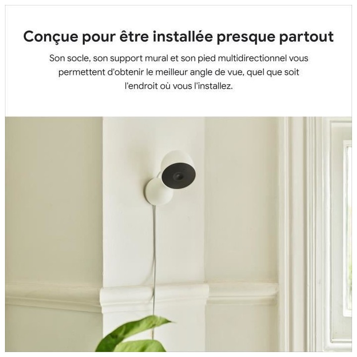 Caméra de surveillance NEST INDOOR V2