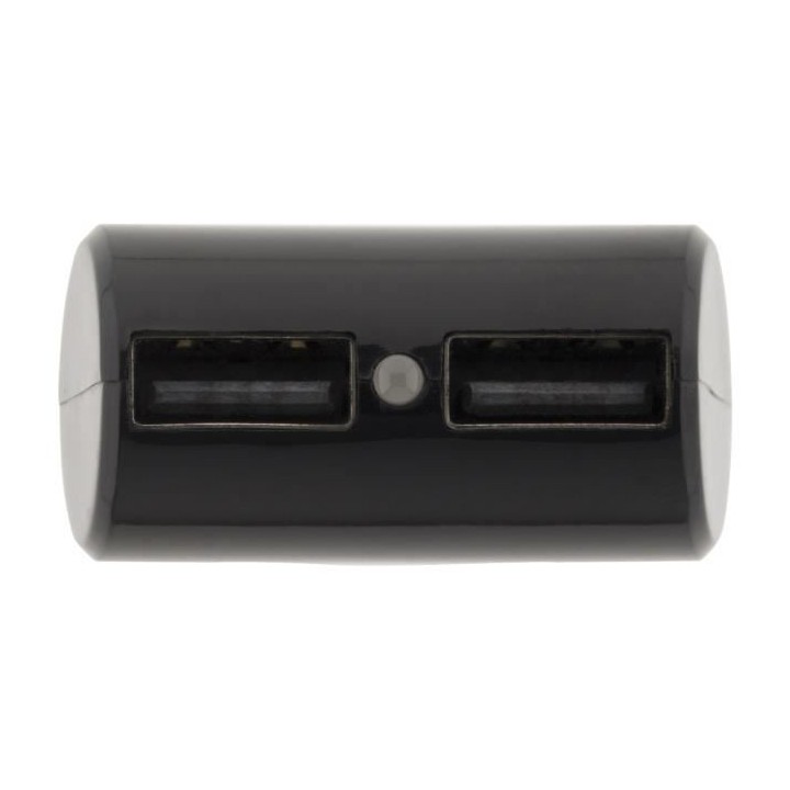 Fiche allume cigare ZENITECH 2 prises USB 4,8A