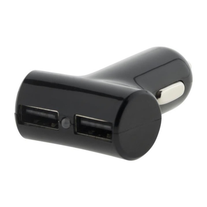 Fiche allume cigare ZENITECH 2 prises USB 4,8A