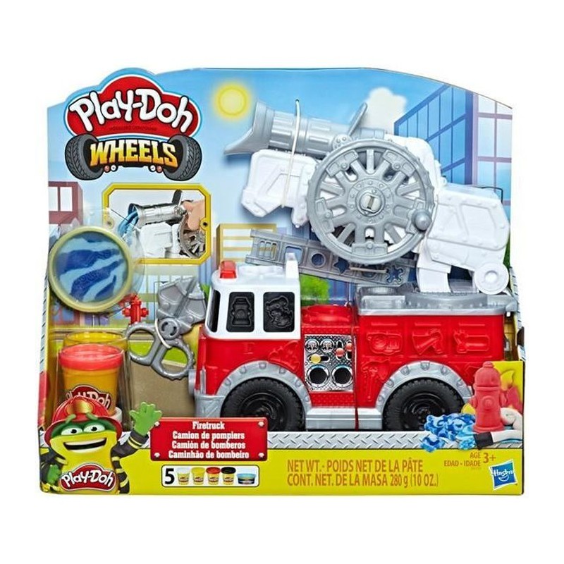 PLAY-DOH - Wheels - Pâte a modeler - Le Camion de Pompiers