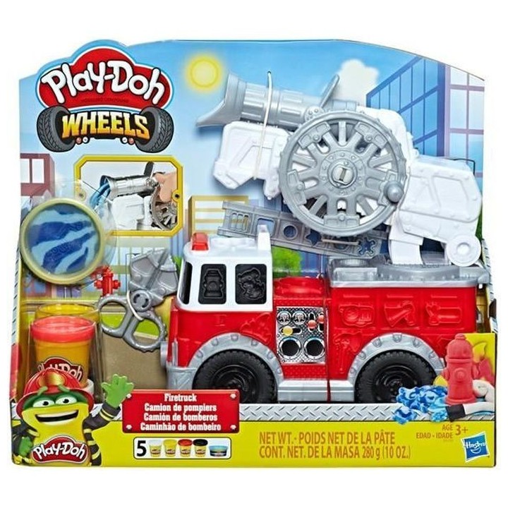 PLAY-DOH - Wheels - Pâte a modeler - Le Camion de Pompiers