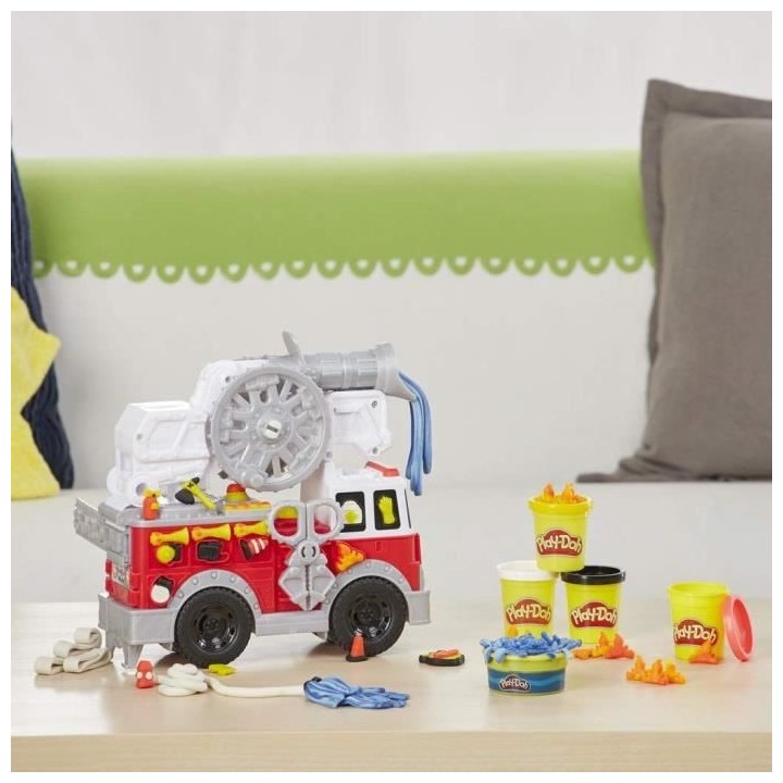 PLAY-DOH - Wheels - Pâte a modeler - Le Camion de Pompiers