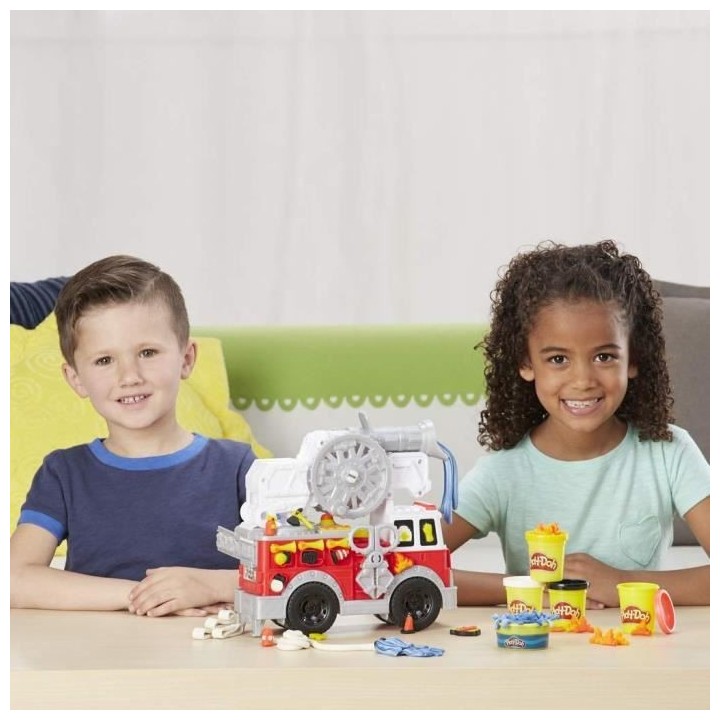 PLAY-DOH - Wheels - Pâte a modeler - Le Camion de Pompiers
