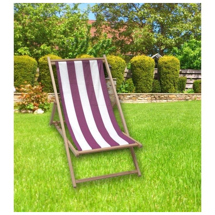 JARDIN PRIVE Chilienne en bois Biarritz - Tulipe