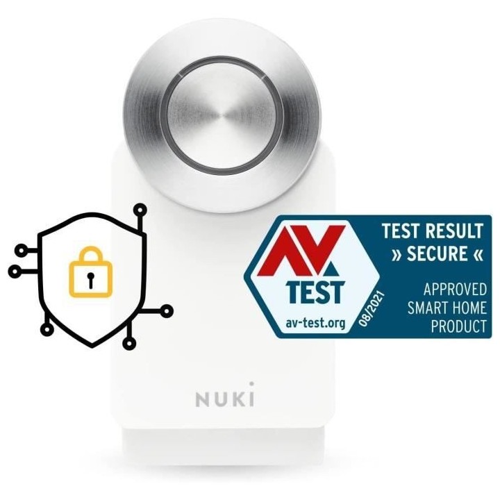 NUKI - Clé intelligente smartphone - Smart Lock Pro 3.0 White