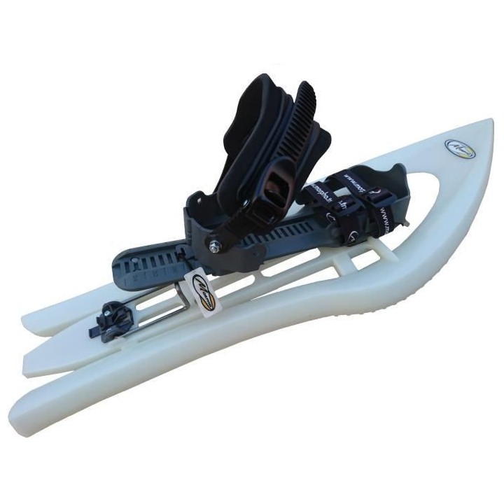 MORPHO Trimov'Alp, Paire de Raquettes a neige, Blanc/Gris- Medium