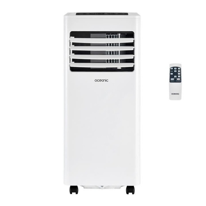 Climatiseur mobile OCEANIC - 7000 BTU - 2050W - Déshumidificateur - P