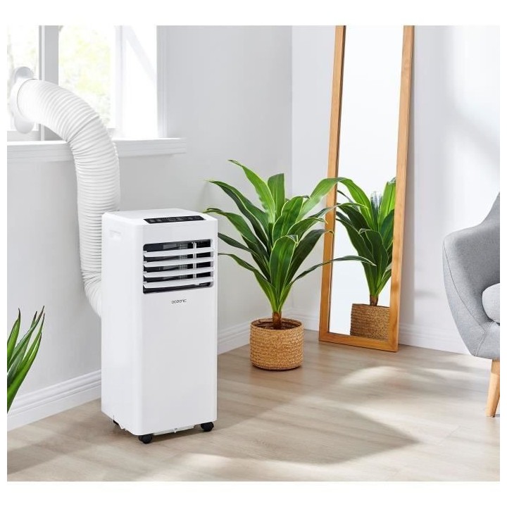 Climatiseur mobile OCEANIC - 7000 BTU - 2050W - Déshumidificateur - P