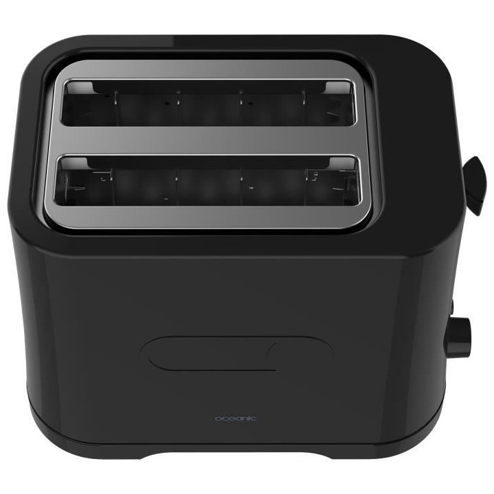 OCEANIC OCEAGP2FB Grille pain fentes fines - Noir