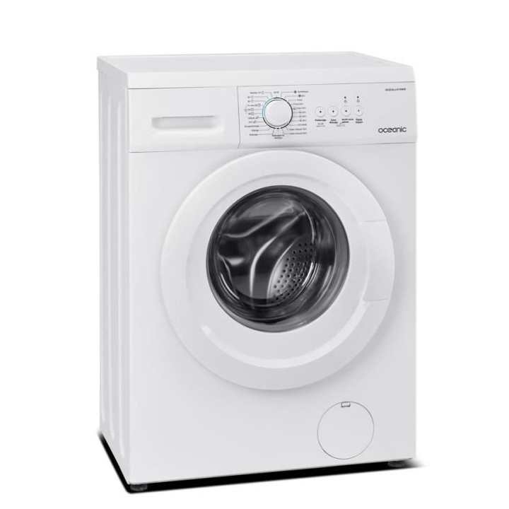 Lave-linge hublot OCEANIC - OCEALL610WS - 6 kg - Largeur 59,5 cm - 100