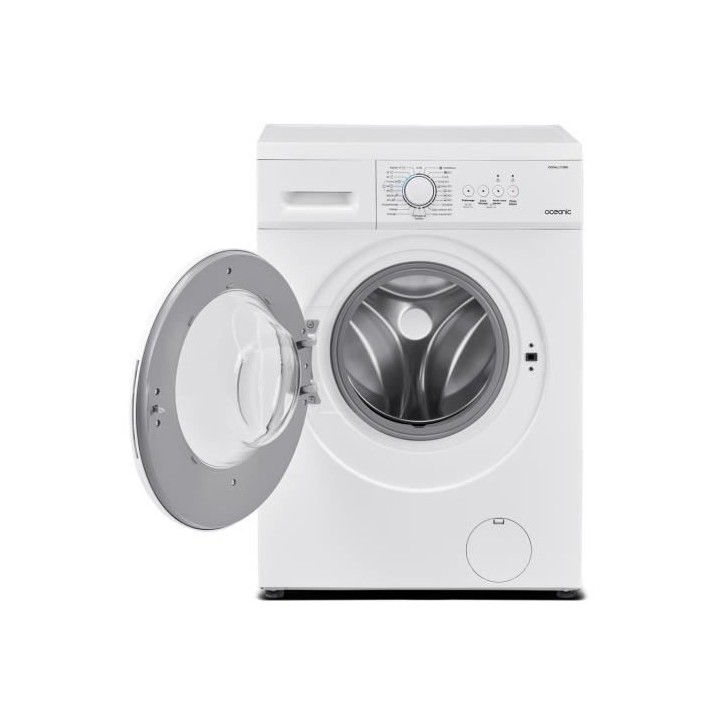Lave-linge hublot OCEANIC - OCEALL712WS - 7 kg - Largeur 59,5 cm - 120