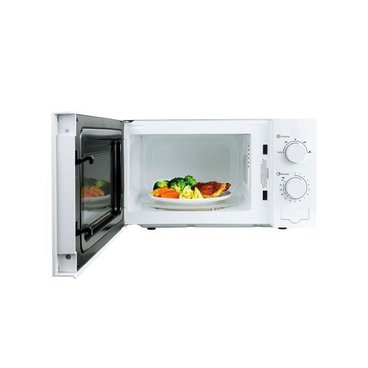 Micro-ondes OCEANIC MO20W11 Blanc 45,4 x H26,1 x P32,6 cm - 20L