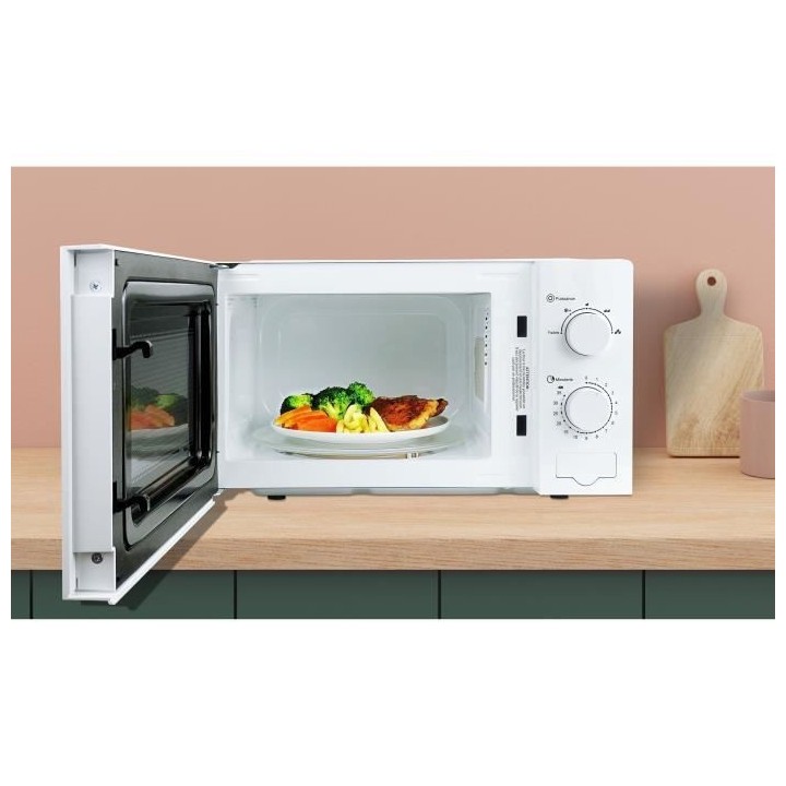 Micro-ondes OCEANIC MO20W11 Blanc 45,4 x H26,1 x P32,6 cm - 20L